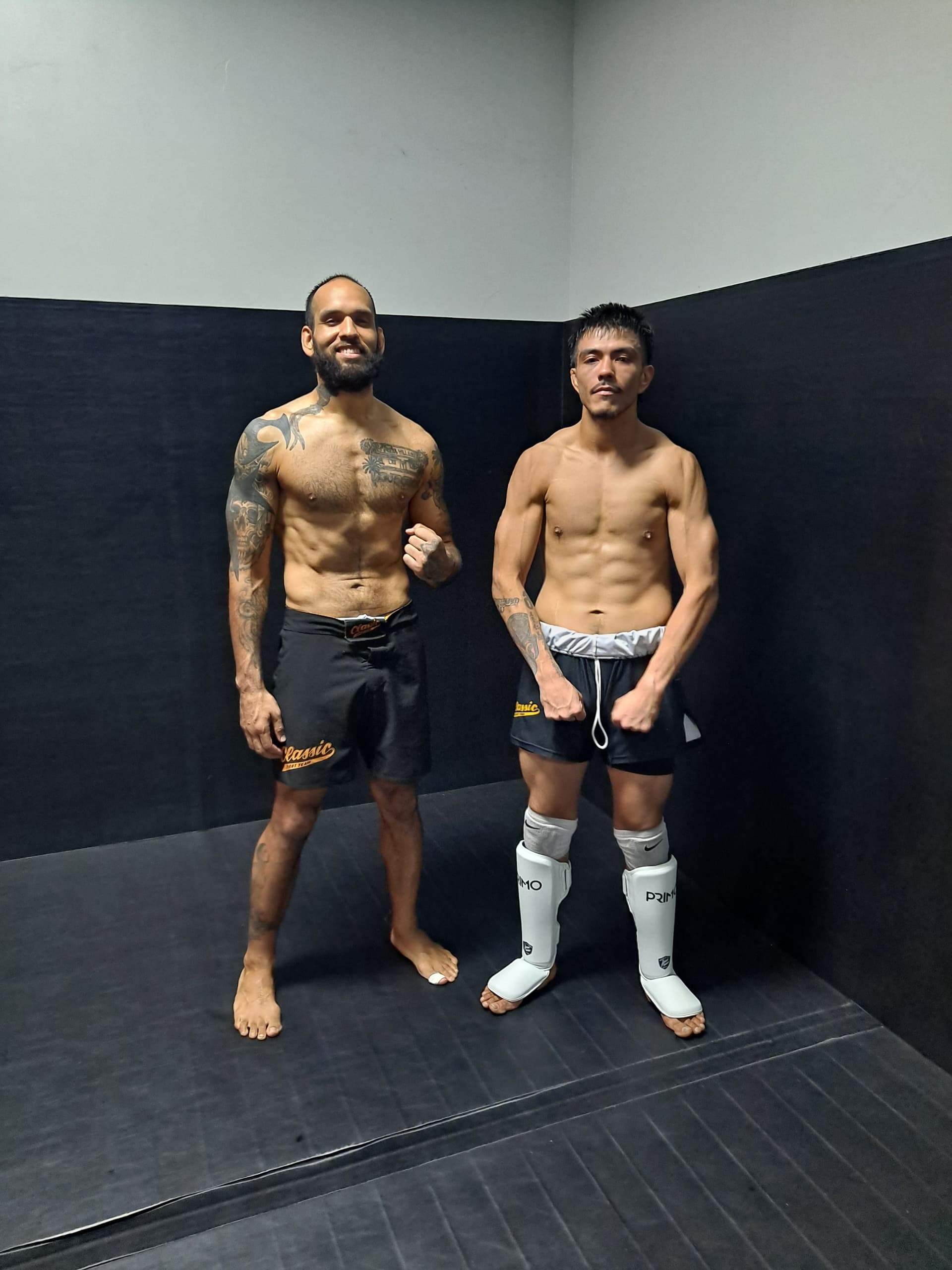 Marco Sanchez and Chris Ventura at Fierce Fighting