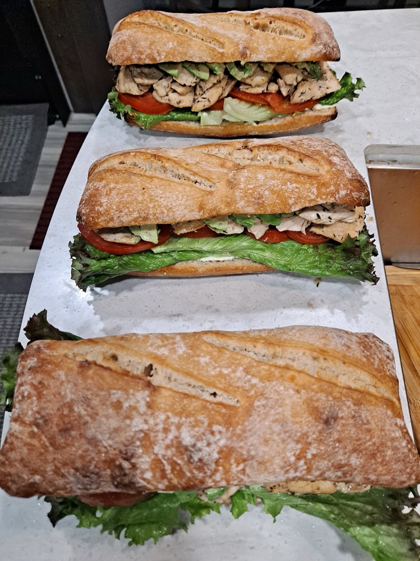 Sliced ribeye with grilled asparagus